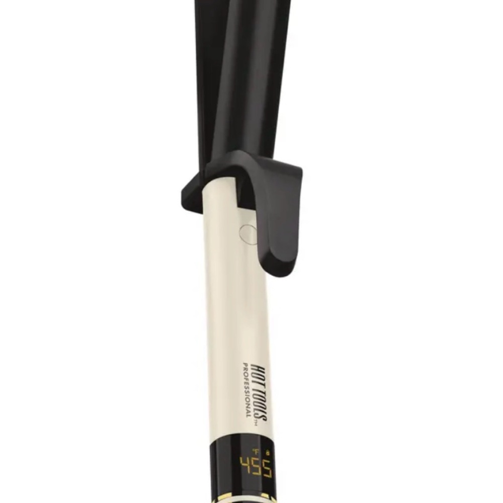 NEW Hot Tools Pro Black Gold 2-in-1  Curling or Sleek styling tool dual voltage